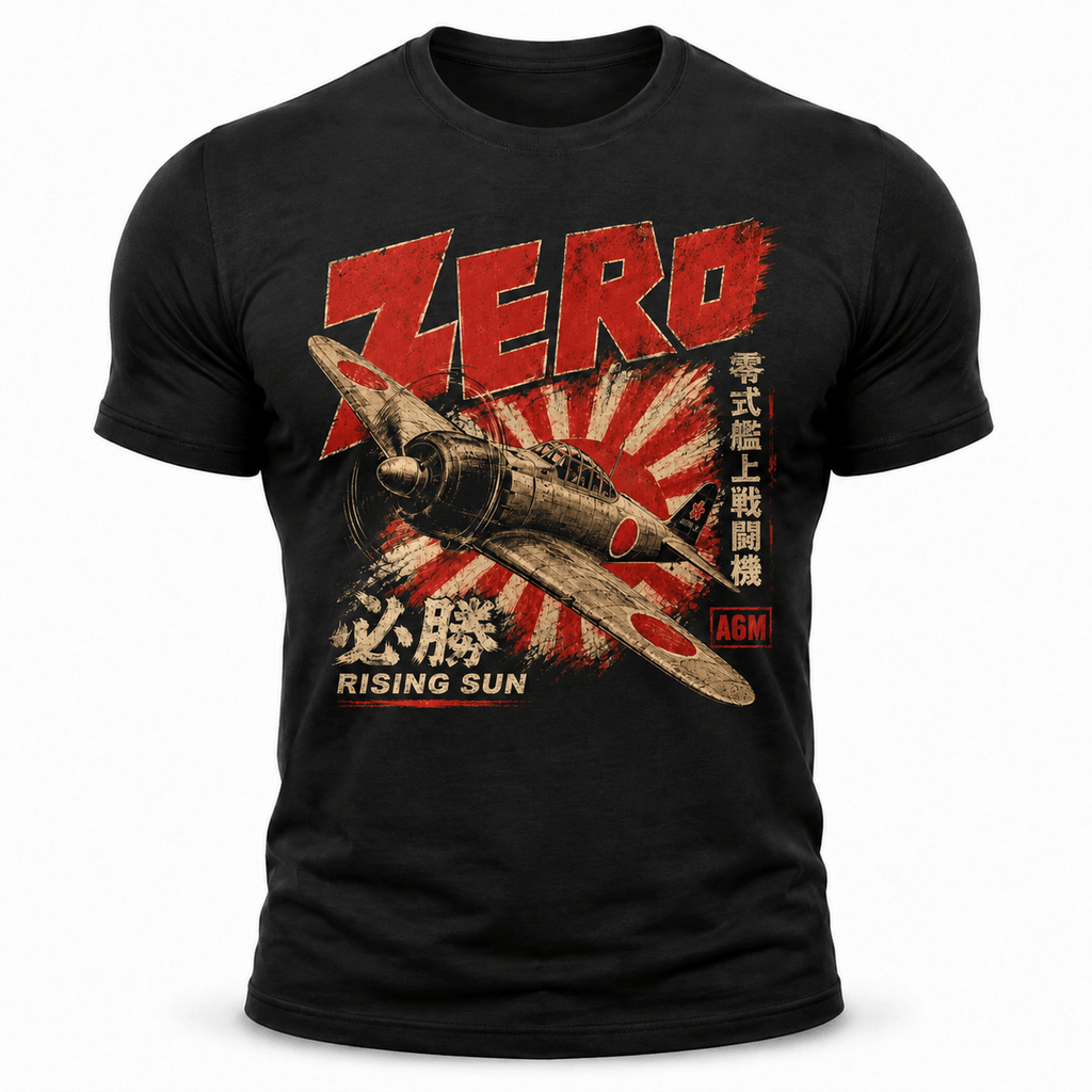 Japanese Zero Rising Sun Shirt - VeteranShirts