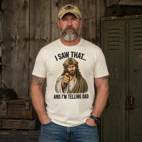 I'm Telling Dad Jesus Shirt