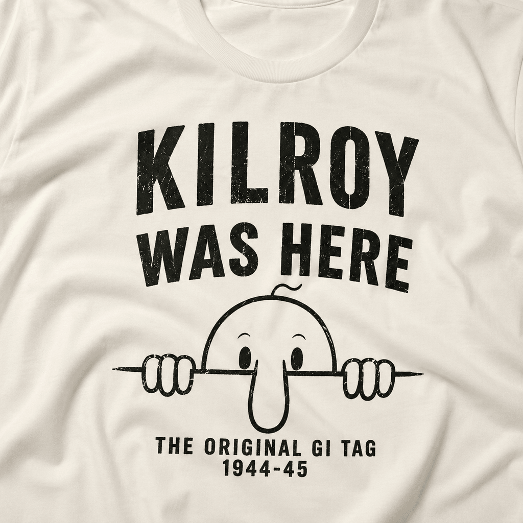 Kilroy Was Here WW2 Shirt - VeteranShirts
