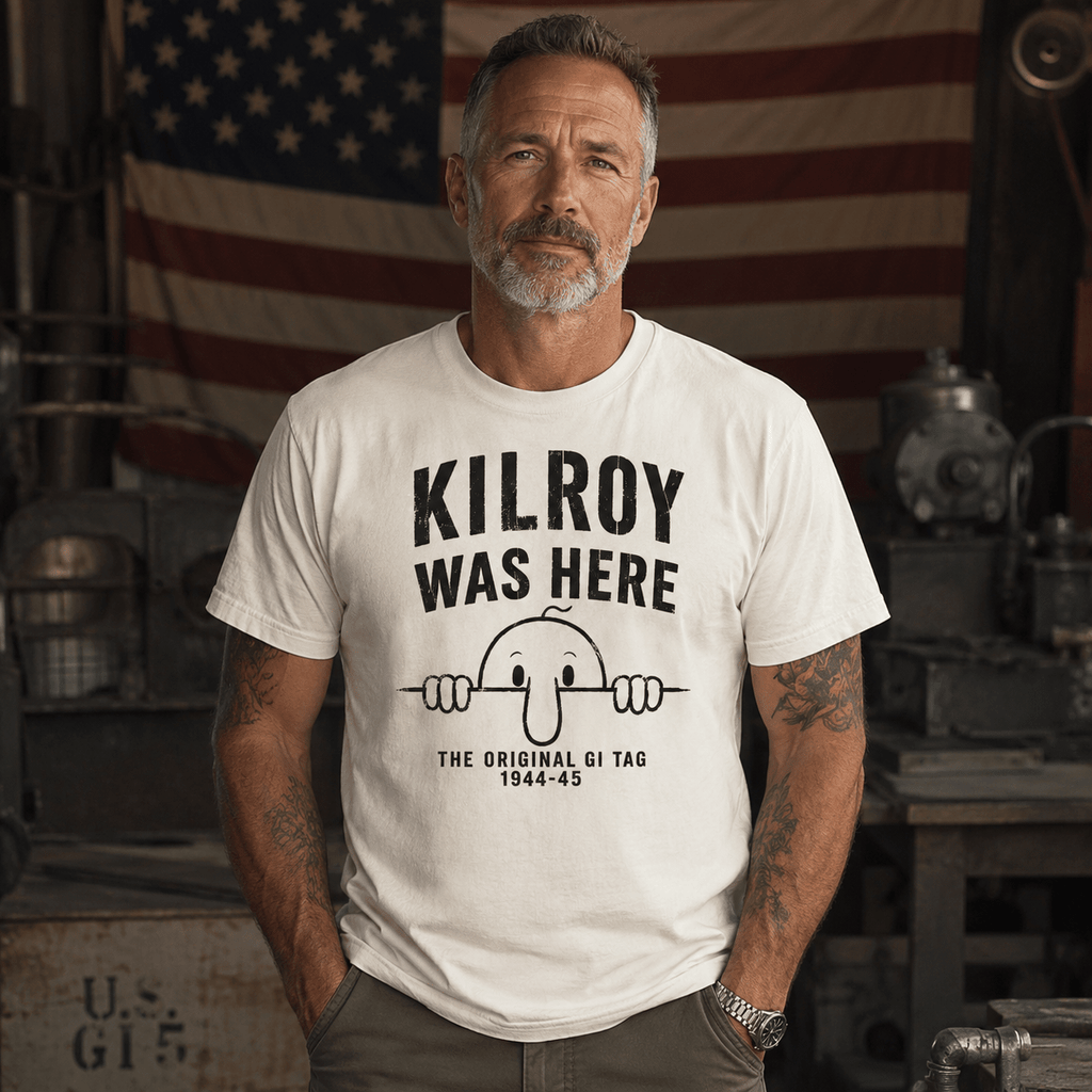 Kilroy Was Here WW2 Shirt - VeteranShirts