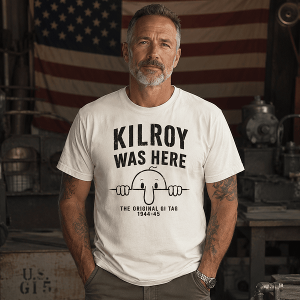 Kilroy Was Here WW2 Shirt - VeteranShirts