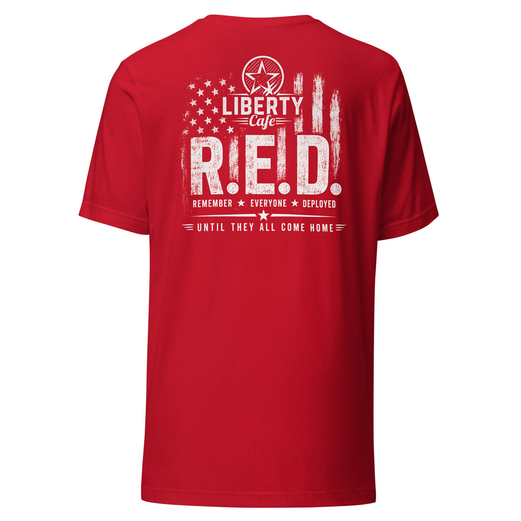 Liberty Cafe R.E.D Shirt - VeteranShirts