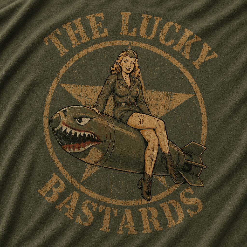Lucky Bomber Squadron Shirt - VeteranShirts
