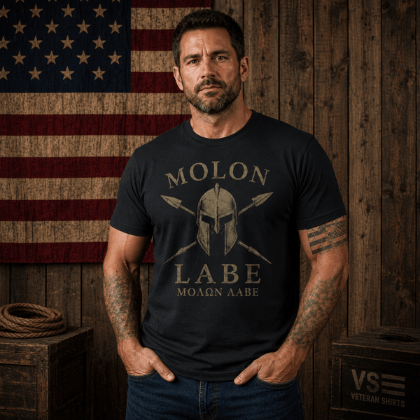 Molon Labe Tee - VeteranShirts