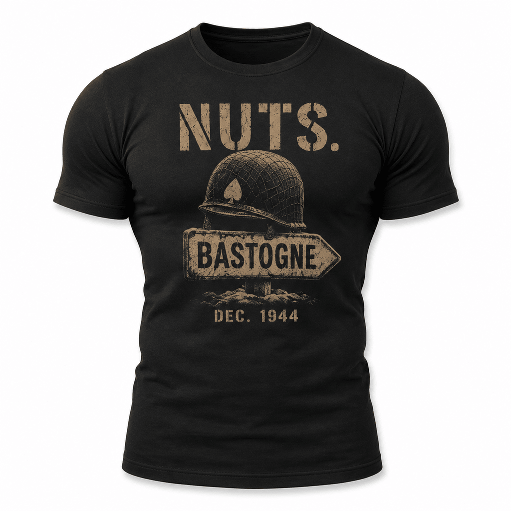 NUTS. Bastogne WW2 Shirt - VeteranShirts