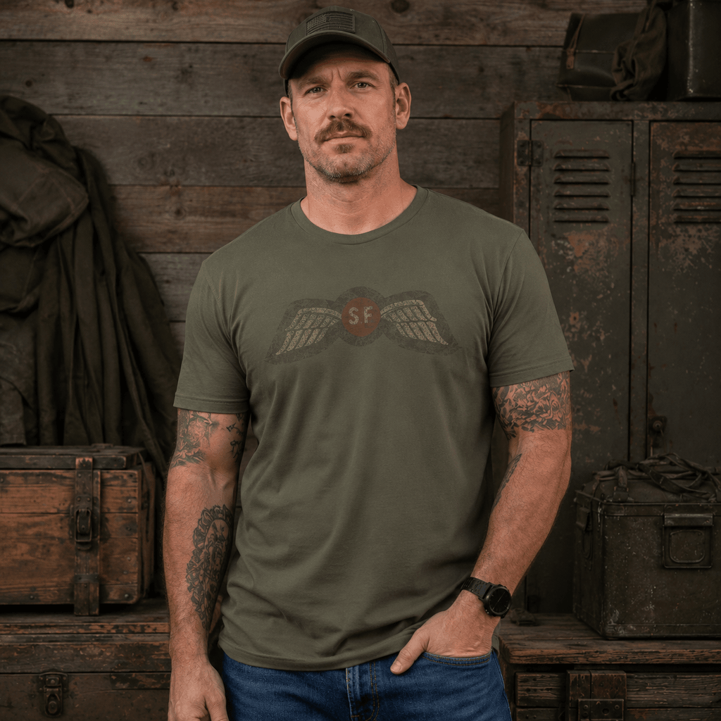 OSS S.F. Wing WW2 Shirt - VeteranShirts