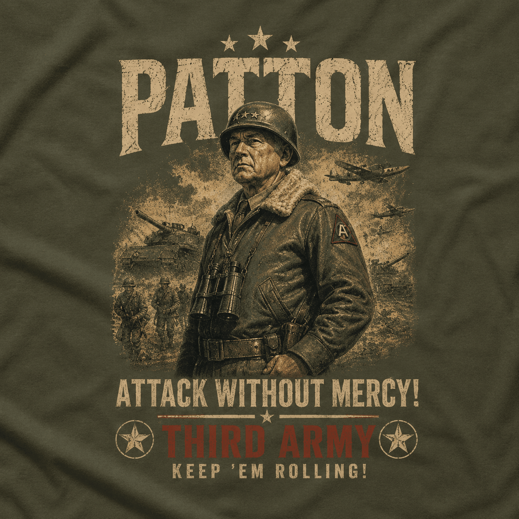 Patton Third Army Shirt - VeteranShirts