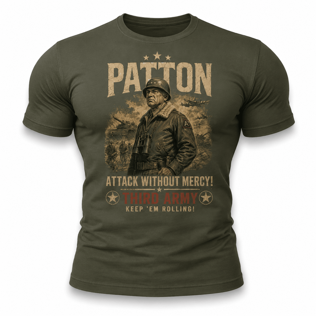 Patton Third Army Shirt - VeteranShirts