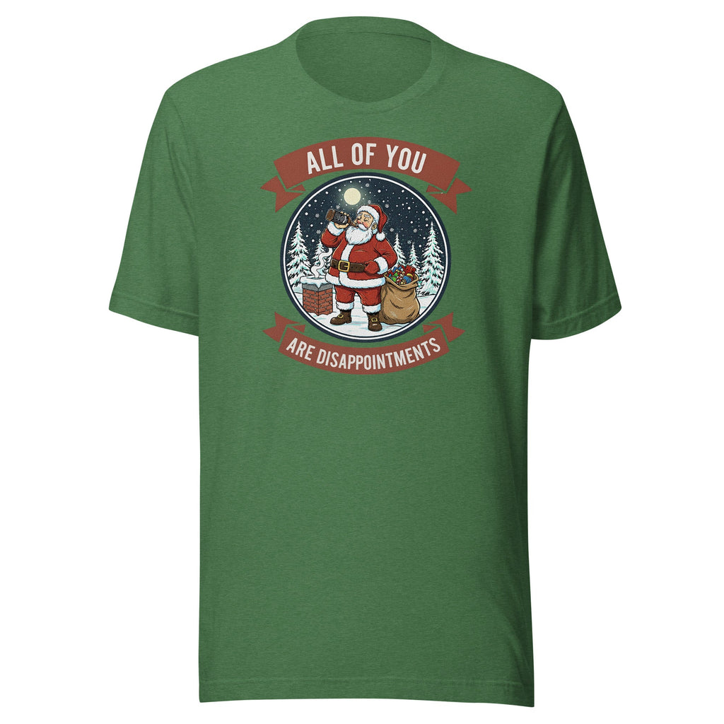 Santa Meltdown Christmas Shirt - VeteranShirts