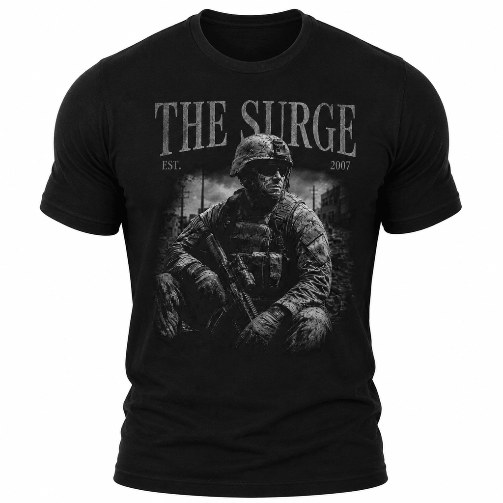 THE SURGE Iraq War Tee - VeteranShirts