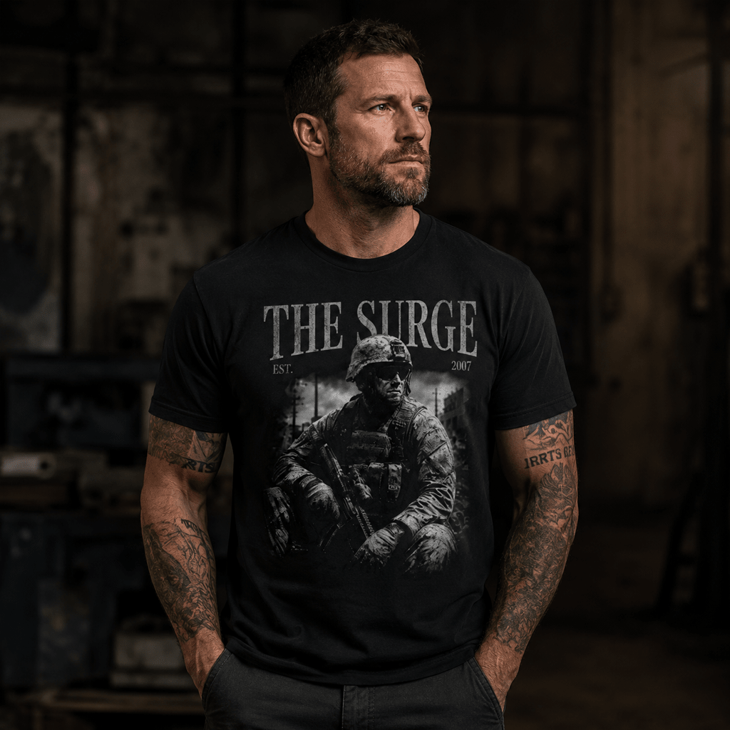 THE SURGE Iraq War Tee - VeteranShirts