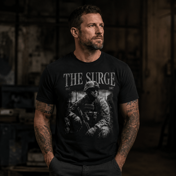 THE SURGE Iraq War Tee - VeteranShirts