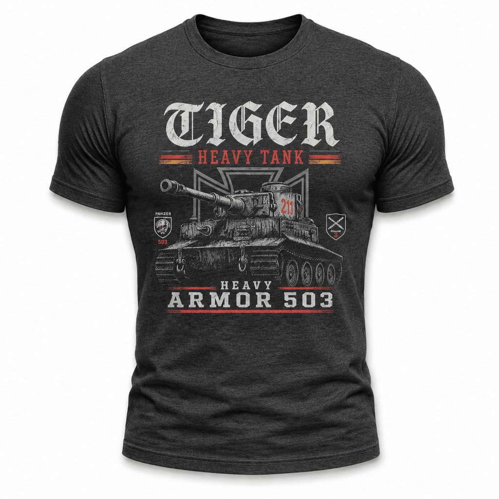 Tiger Panzer WW2 Shirt - VeteranShirts