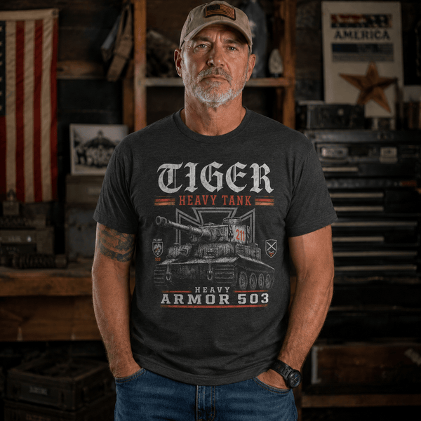Tiger Panzer WW2 Shirt - VeteranShirts