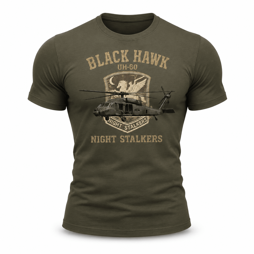 UH-60 Black Hawk Night Stalkers Shirt - VeteranShirts