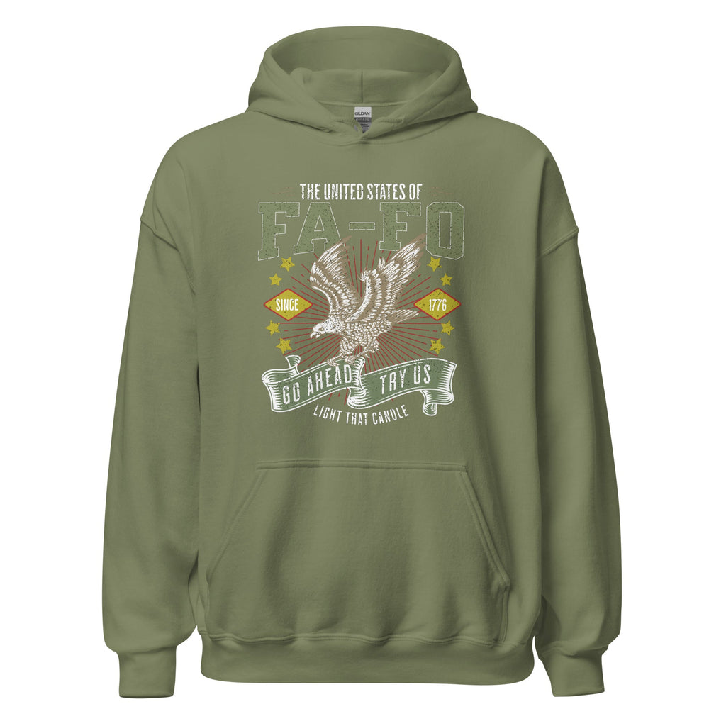 United States of FAFO Hoodie - VeteranShirts