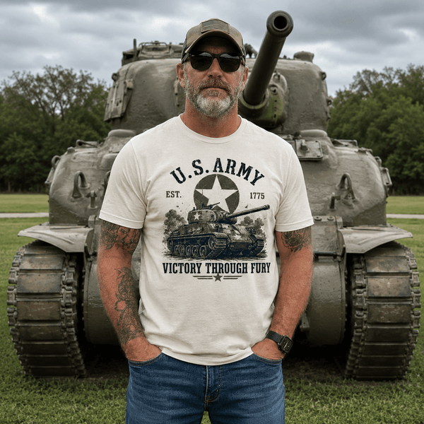 U.S. Army Fury Tank Shirt - VeteranShirts