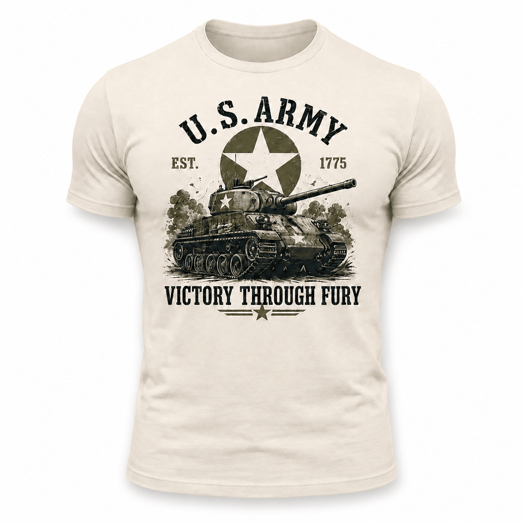 U.S. Army Fury Tank Shirt - VeteranShirts