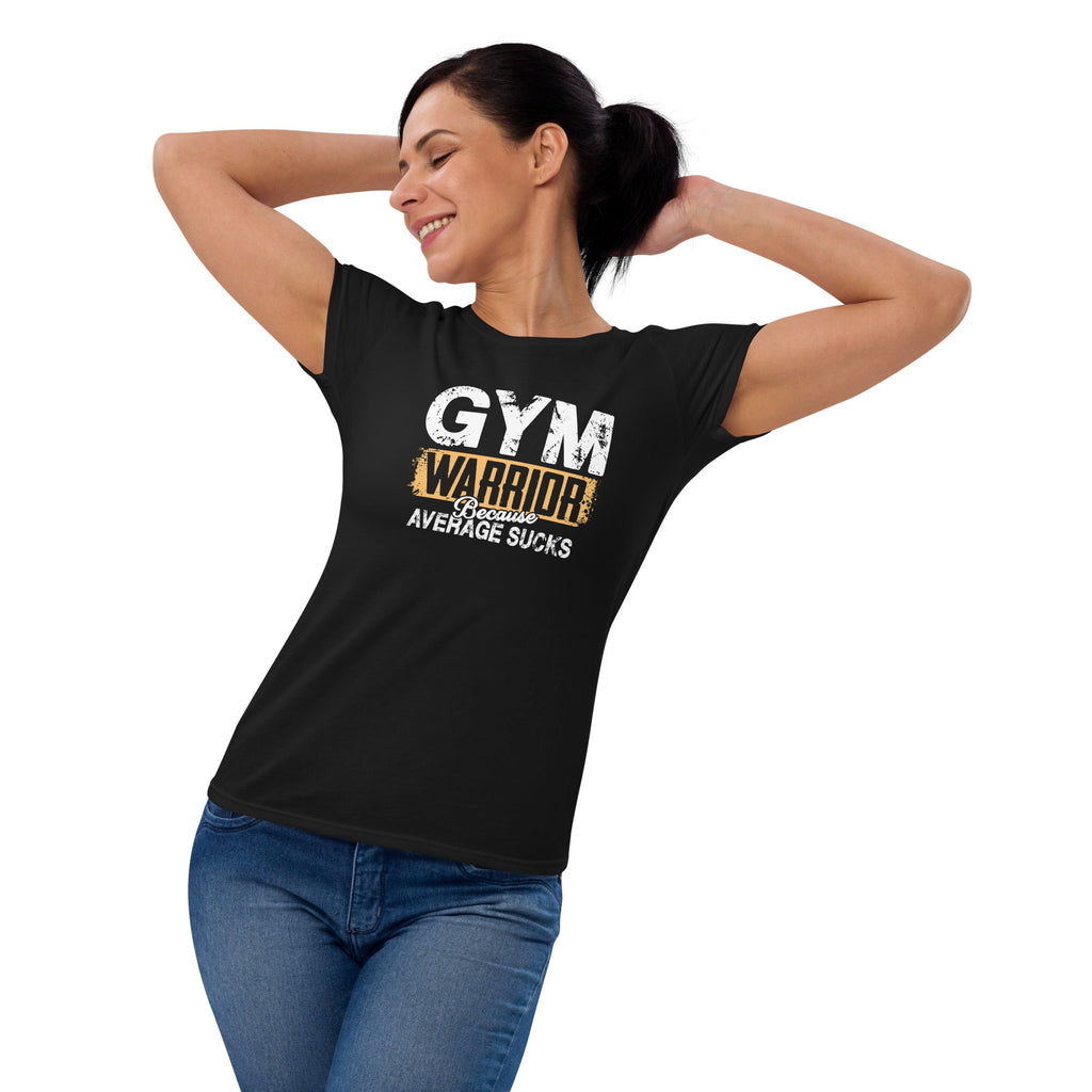 Women's GYM Warrior short sleeve t - shirt - VeteranShirts