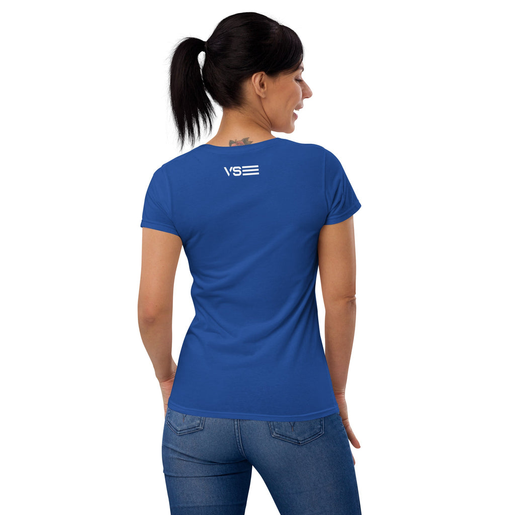 Women's MERICA short sleeve t - shirt - VeteranShirts