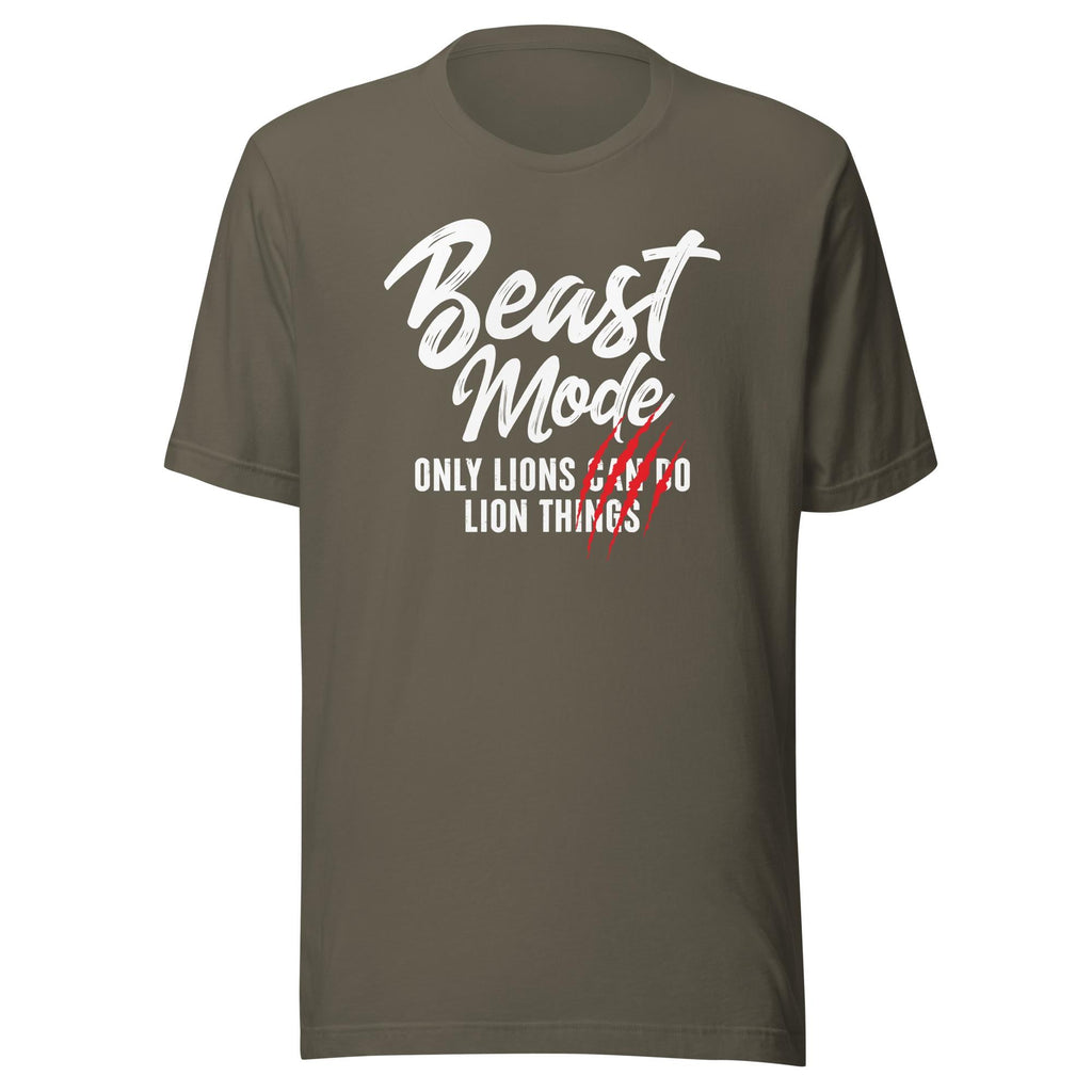 Beast Mode - Only Lions Can Do Lion Things (Veteran Shirt) - VeteranShirts