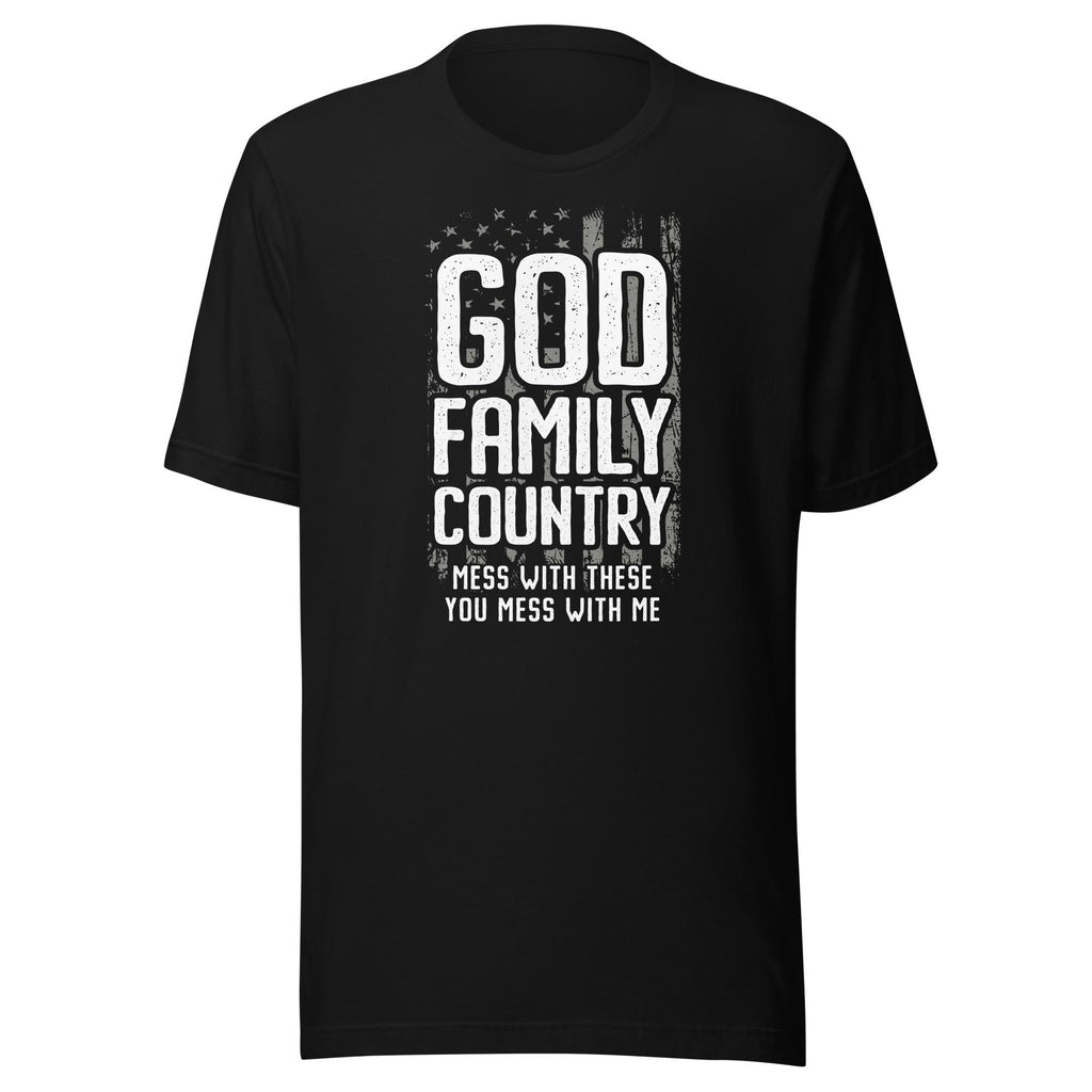 God Family Country - This I Will Defend (Veteran Shirt) - VeteranShirts