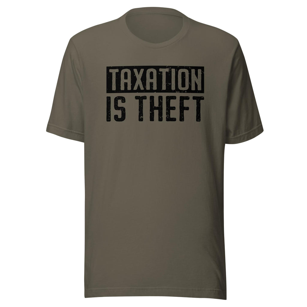 Taxation Is Theft (Veteran Shirt) - VeteranShirts