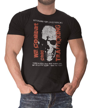 We Combat Child Trafficking (Veterans For Child Rescue) - VeteranShirts