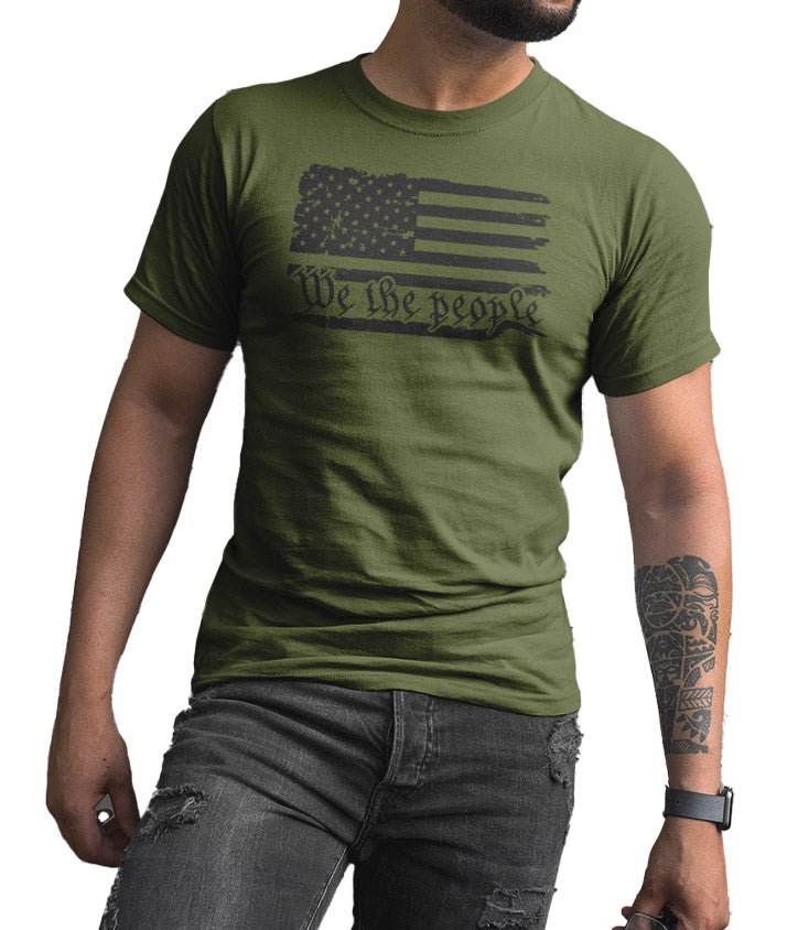 We The People Flag (Veteran Shirt) - VeteranShirts